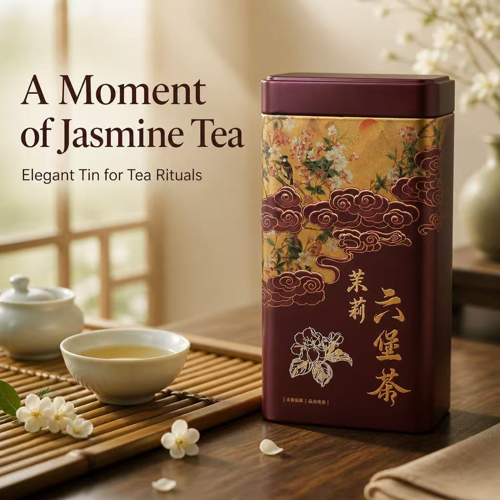 Oriental Jasmine Liubao Tea