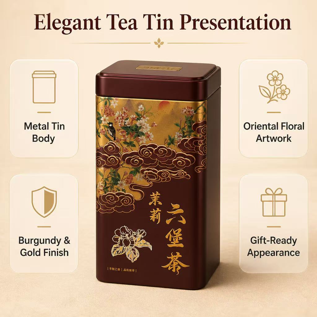 Oriental Jasmine Liubao Tea
