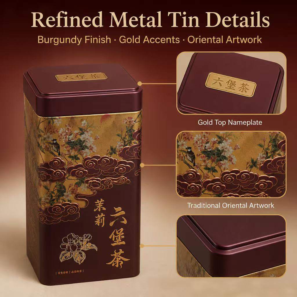 Oriental Jasmine Liubao Tea
